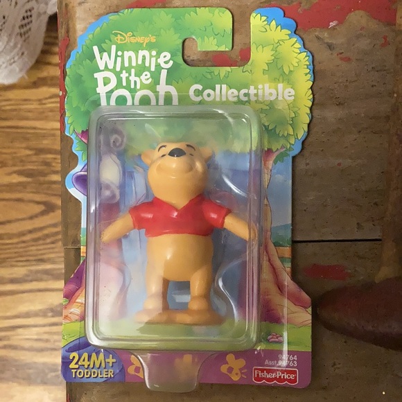 New in sealed boxes 4 pc vintage Winnie the Pooh figurines by Fisher Price, 2000 - Picture 3 of 10